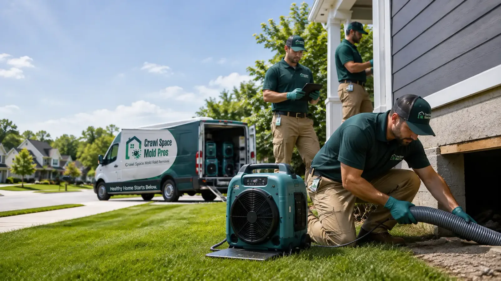 Crawl Space Mold Removal in Riverdale, IL